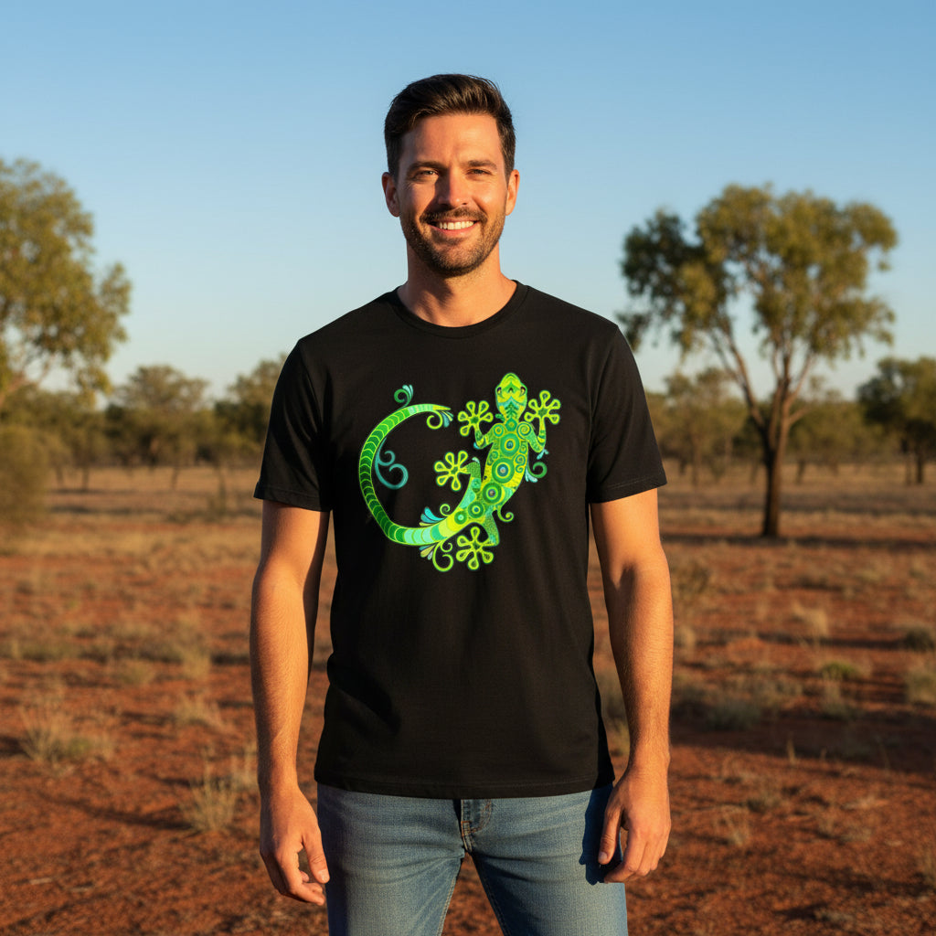 Gecko T-Shirt, Gecko Lover T-Shirt, Lizard T-Shirt, Lizard Lover T-Shirt, Men's Gecko T-Shirt, Gecko Lover Gift, Gecko Gift, Cute Gecko