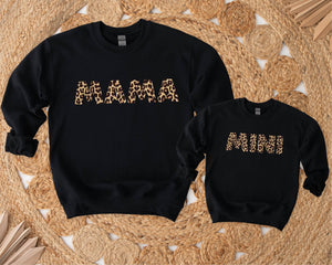 Mama & Me Sweatshirts, Mama Jumper, Mini Jumper, Mama And Mama's Mini Matching Outfits, Our First Mother's Day, Mother Daughter, Mother Son
