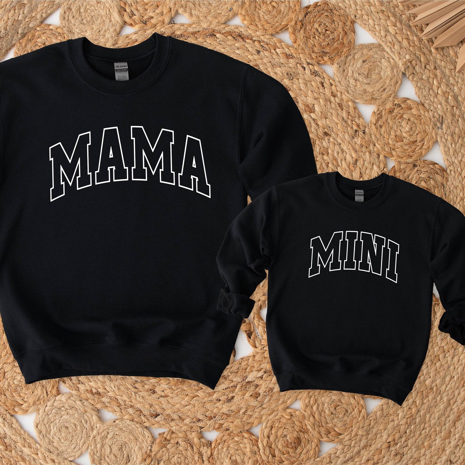 Mama & Me Sweatshirts, Mama Jumper, Mini Jumper, Mama And Mama's Mini Matching Outfits, Our First Mother's Day, Mother Daughter, Mother Son