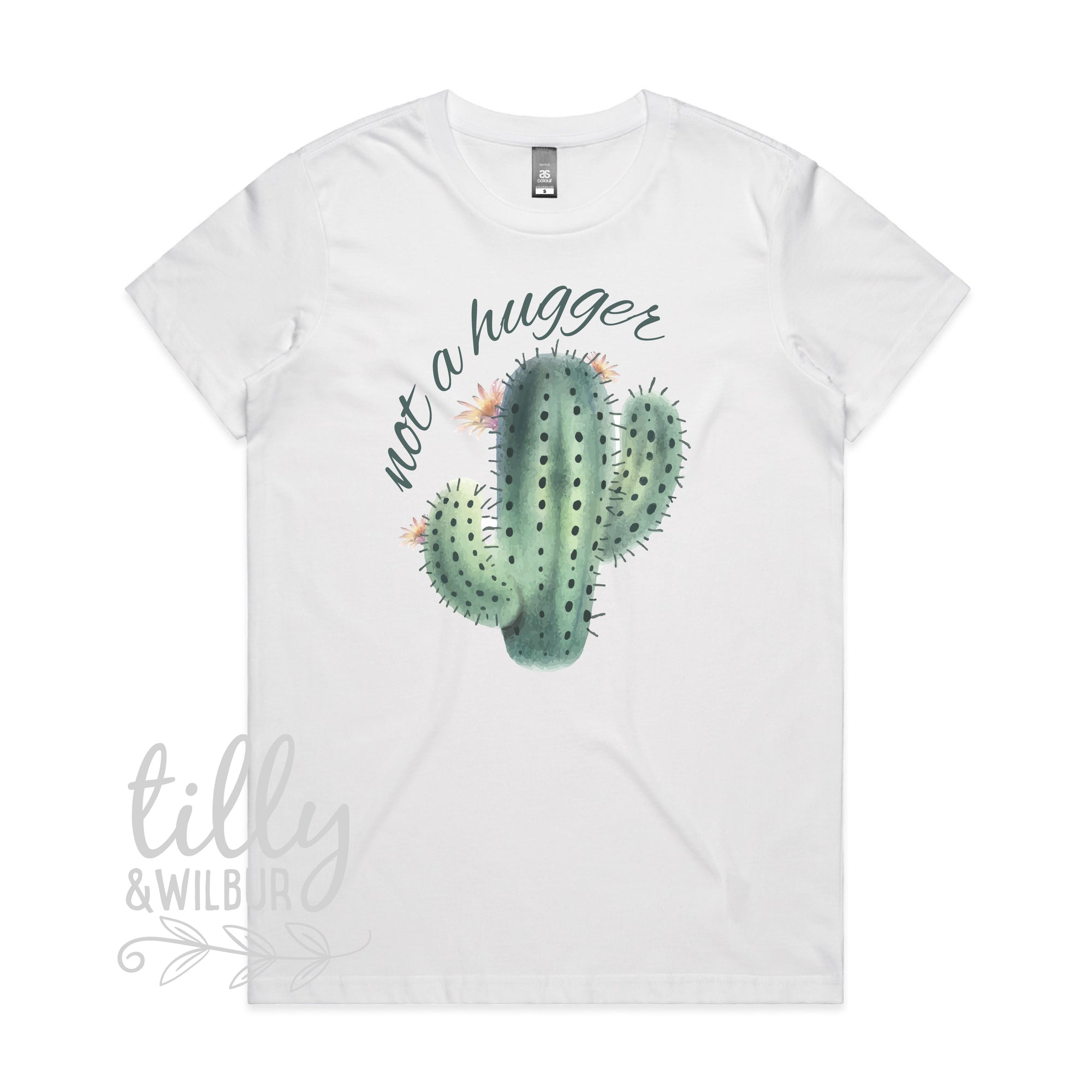 Not A Hugger Cactus T-Shirt