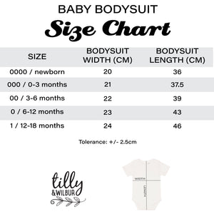 A Producti0n Of Personalised Baby Bodysuit