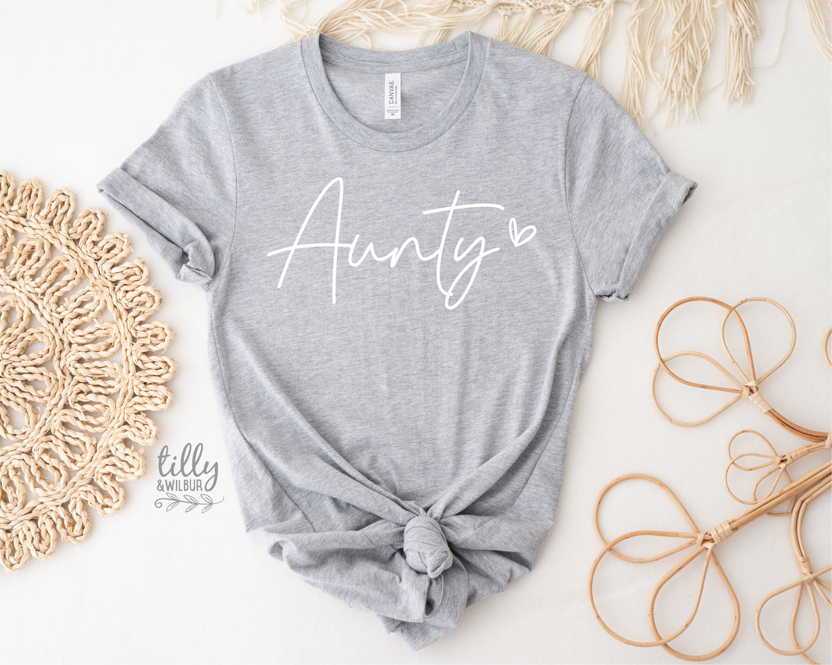 Aunty Shirt | Cute Auntie Gift Shirt | Aunt Gift Idea | Family Matching Shirt Australia