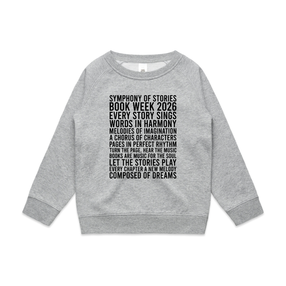 Book Week 2026 T-Shirt – Symphony Of Stories Word Art Tee