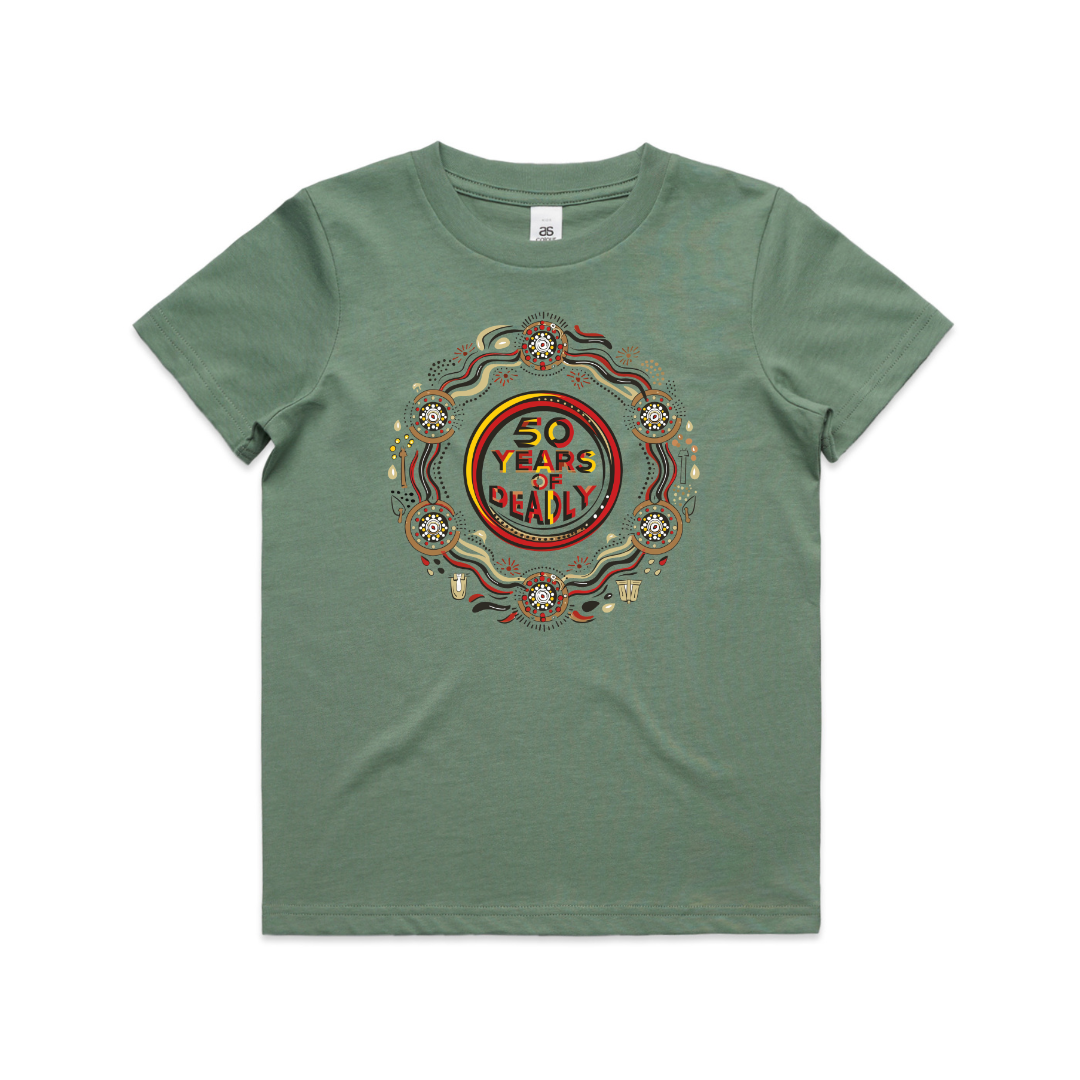 NAIDOC Week 2026 T-Shirt – 50 Years Of Deadly Design