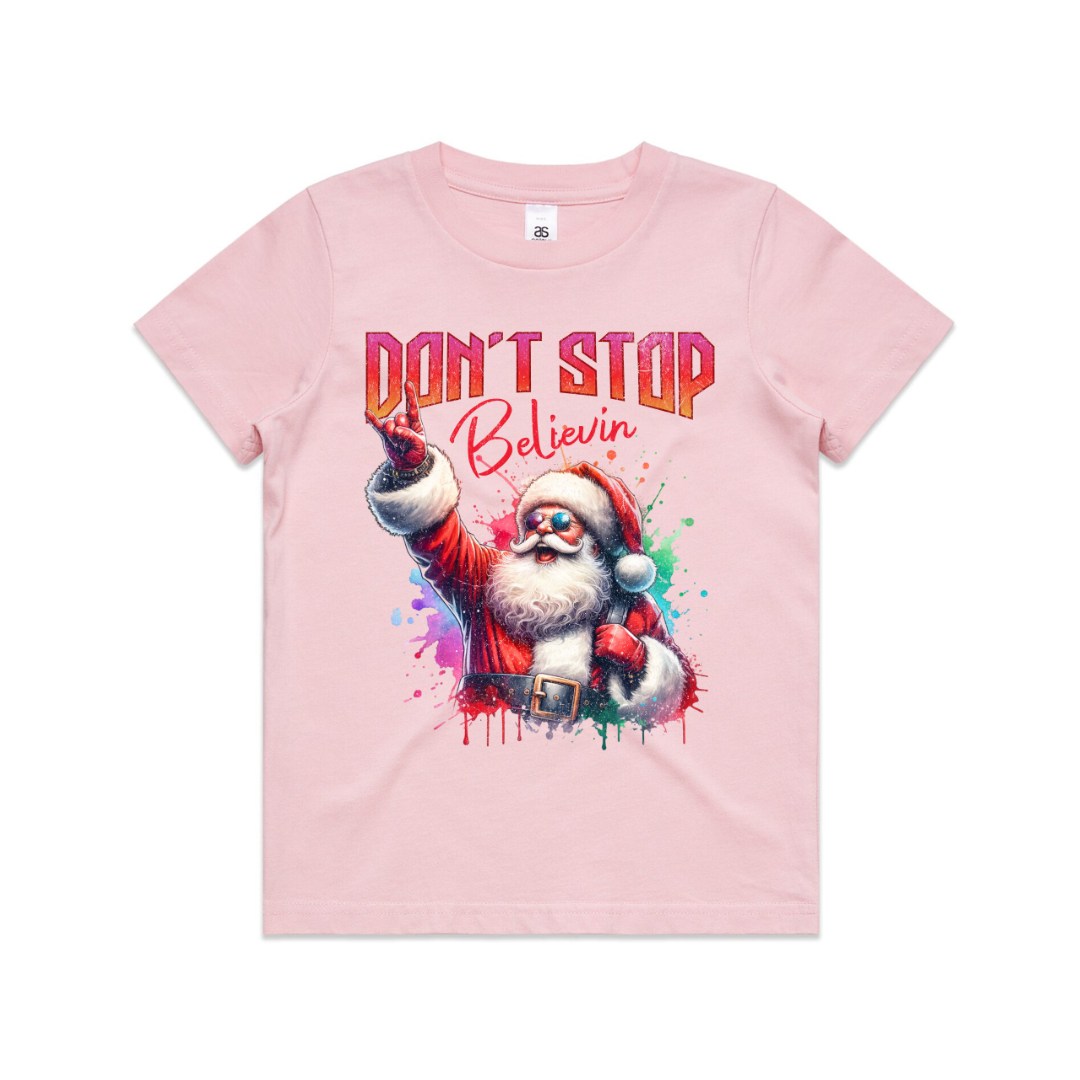 Don’t Stop Believin’ Santa (MORE COLOURS &amp; STYLES)