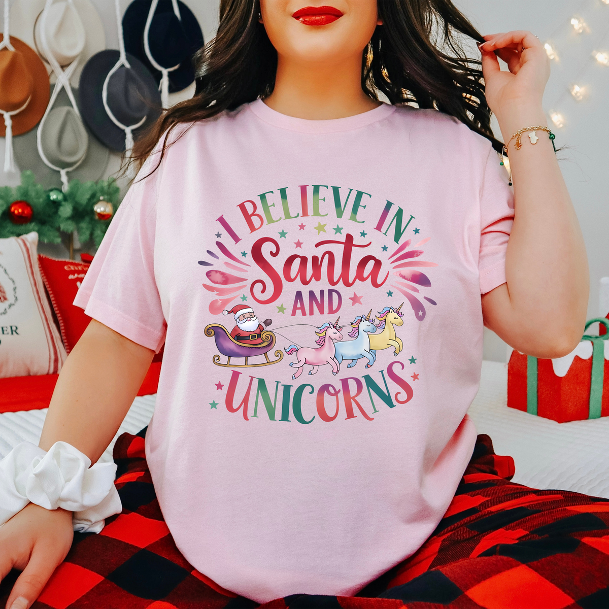 I Believe in Santa and Unicorns (MORE COLOURS &amp; STYLES)