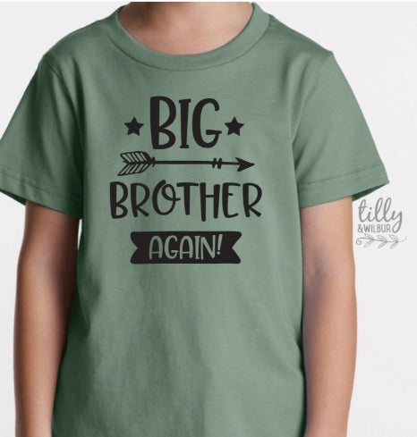 Big Brother Again T-Shirt - Second Time Big Brother Tee