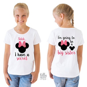 Shhh I Have A Secret I'm Going To Be A Big Cousin T-Shirt