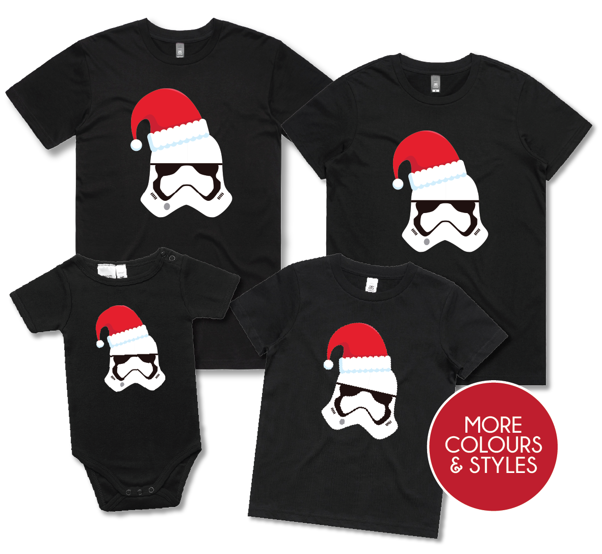 Christmas Stormtrooper (order individually or as a set)