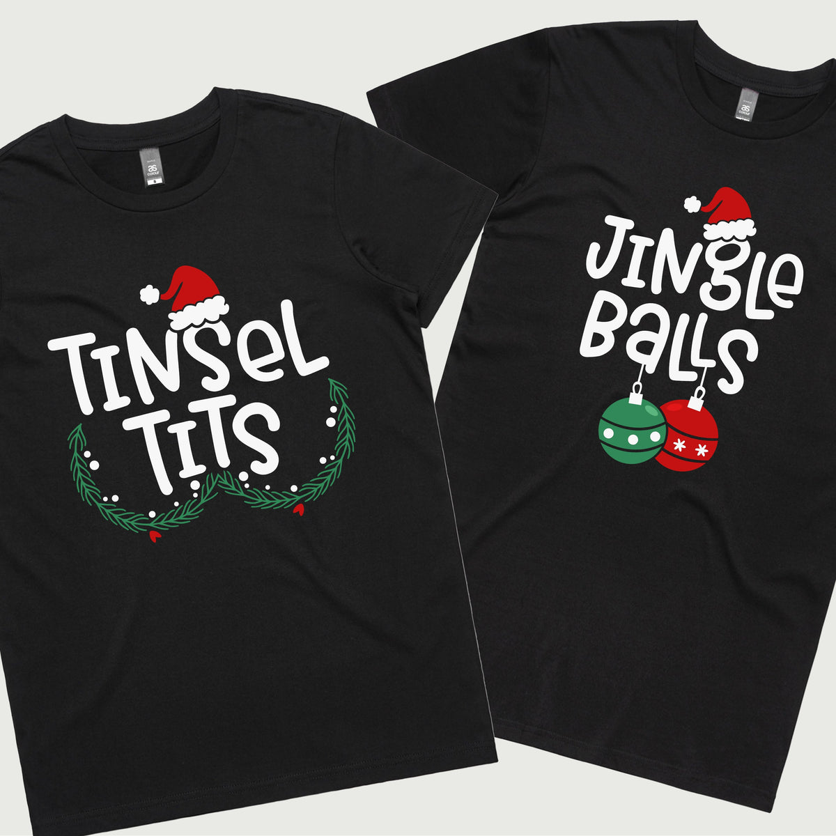 Tinsel Tits or Jingle Balls (MORE COLOURS & STYLES)