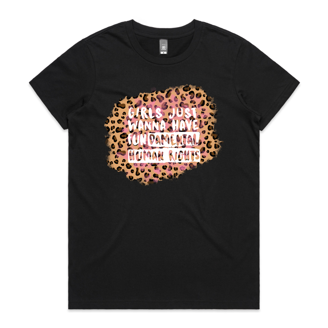 Girls Leopard Print, FUNdamental Rights (MORE COLOURS &amp; STYLES)