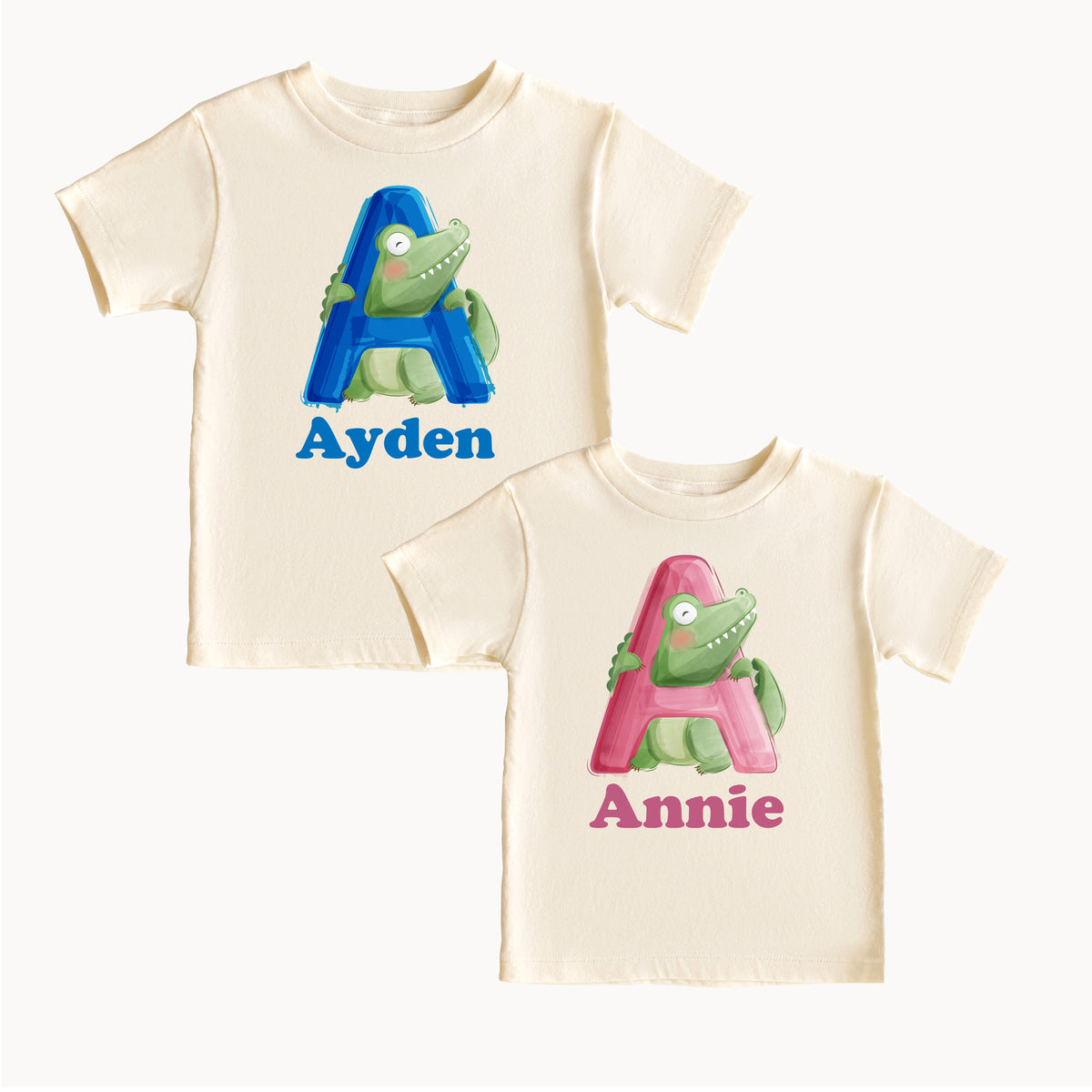 A Is For Alligator With Custom Name