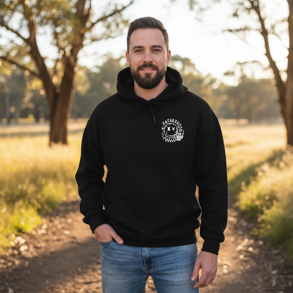 Ain't No Hood Like Fatherhood Hoodie – Funny Dad Gift