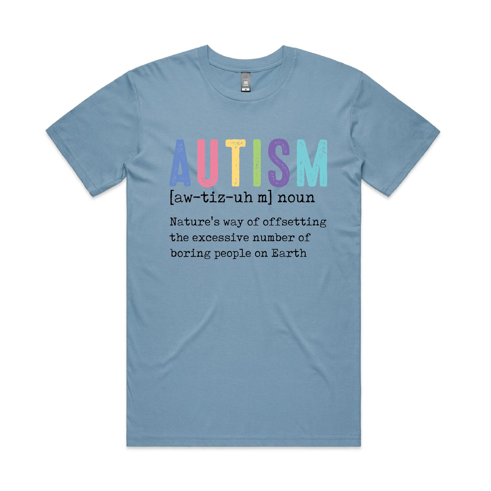 Autism Definition Shirt Australia | Funny Autism Tee | Neurodiversity Awareness Shirt | Teen Graphic Tee | All Sizes
