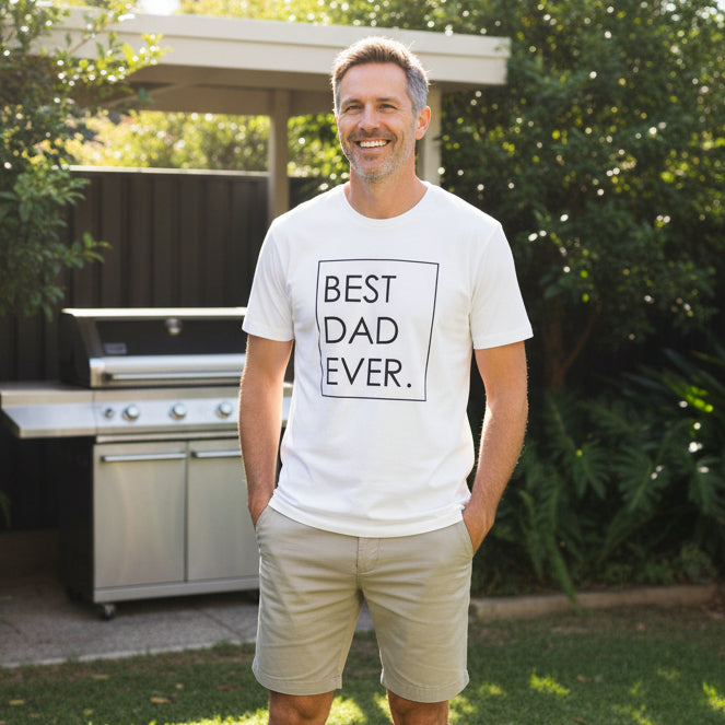 Best Dad Ever T-Shirt – Classic Father's Day Gift for Dads