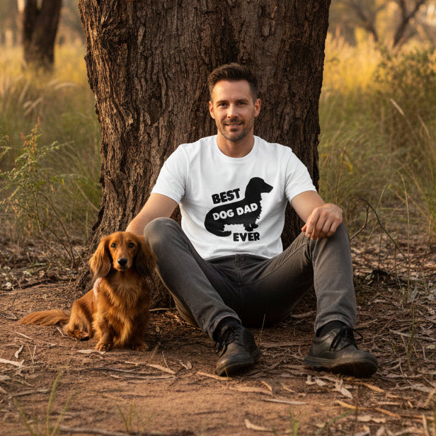 Best Dog Dad Ever Shirt | Funny Dog Dad Gift | Father’s Day Shirt Dog Lover Gift Australia