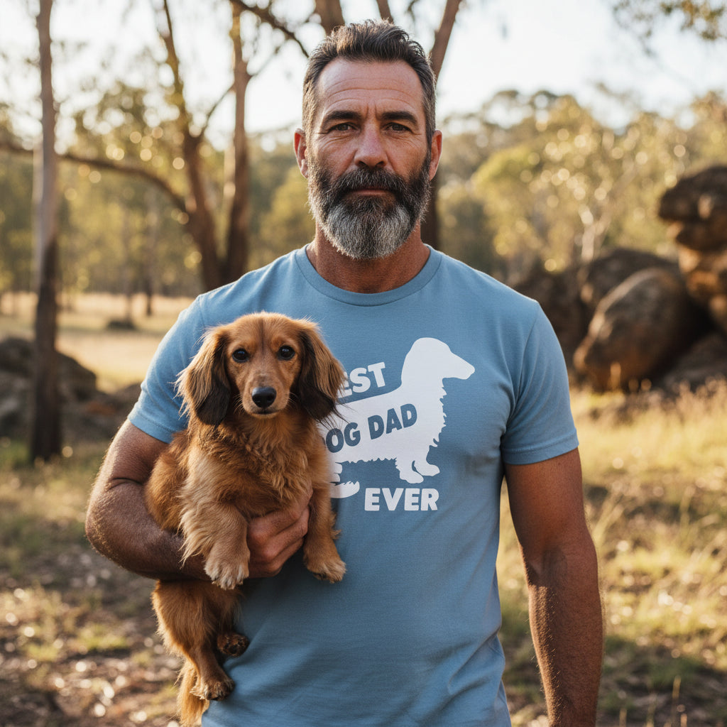 Best Dog Dad Ever Shirt | Funny Dog Dad Gift | Father’s Day Shirt Dog Lover Gift Australia