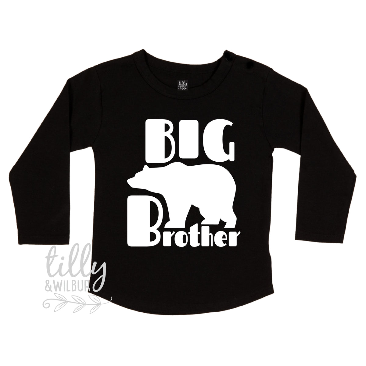 Big Brother Bear T-Shirt - Big Brother Announcement Tee