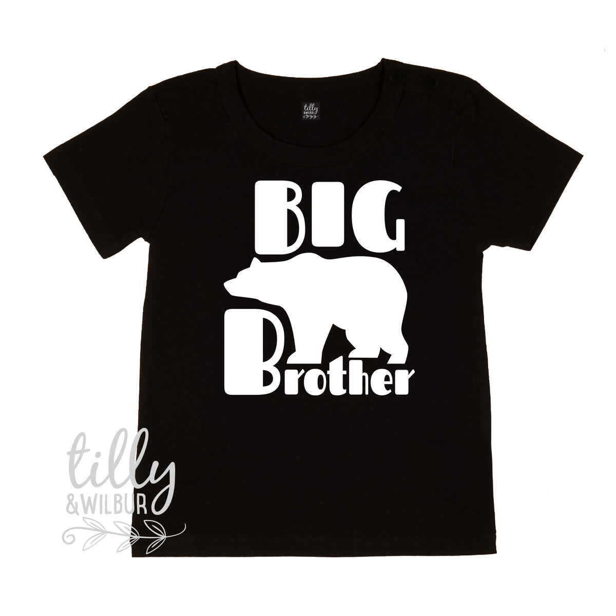 Big Brother Bear T-Shirt - Big Brother Announcement Tee