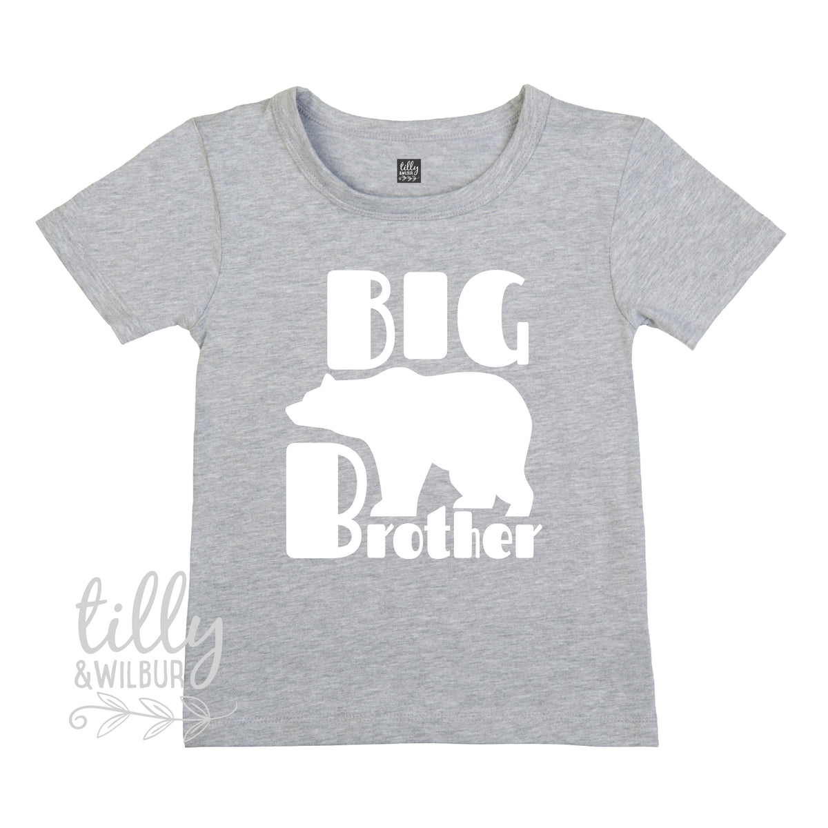 Big Brother Bear T-Shirt - Big Brother Announcement Tee