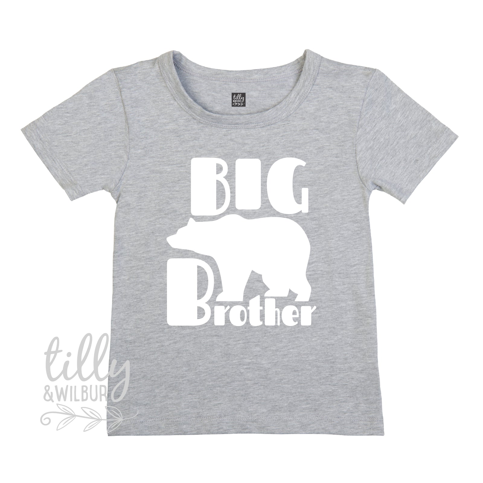 Big Brother Bear T-Shirt - Big Brother Announcement Tee