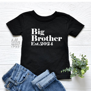 Big Brother Est T-Shirt With Personalised Year