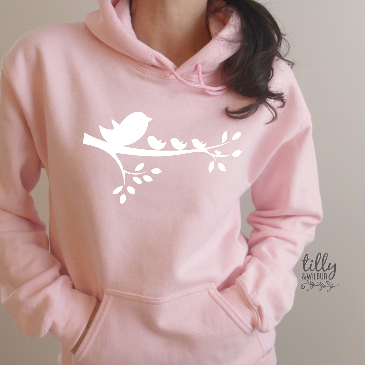 Personalised Mum Shirt | Birds for Each Child | Mother’s Day Gift | Mum & Grandma