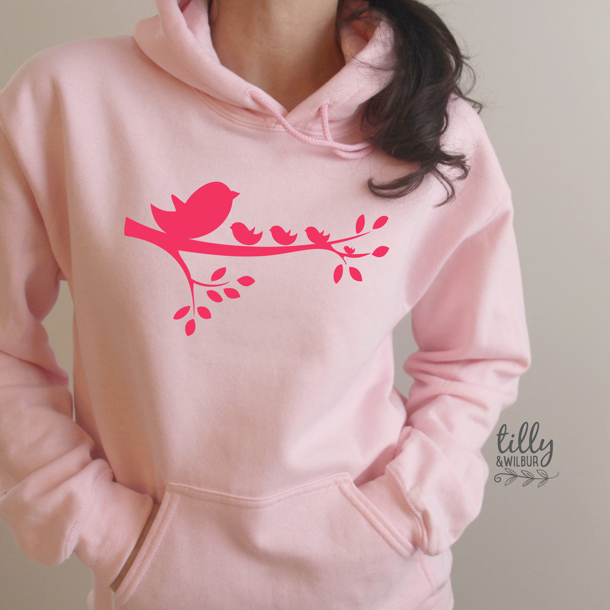 Personalised Mum Shirt | Birds for Each Child | Mother’s Day Gift | Mum & Grandma
