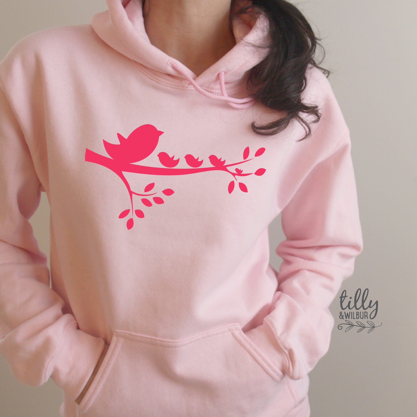 Personalised Mum Shirt | Birds for Each Child | Mother’s Day Gift | Mum & Grandma