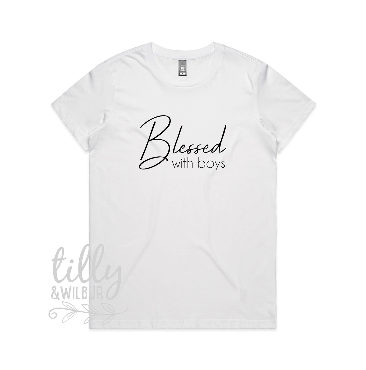 Blessed With Boys Shirt | Mother’s Day Gift for Mum | Mum T-Shirt Australia | Gift for Mum | All Colours & Styles