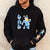 Bandit Hoodie (Bluey's Dad) Personalised With Kids Names