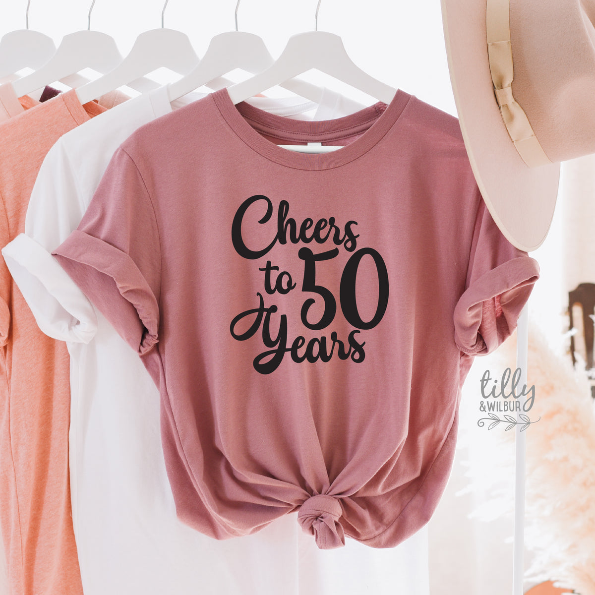 Cheers To 50 Years (MORE COLOURS &amp; STYLES)