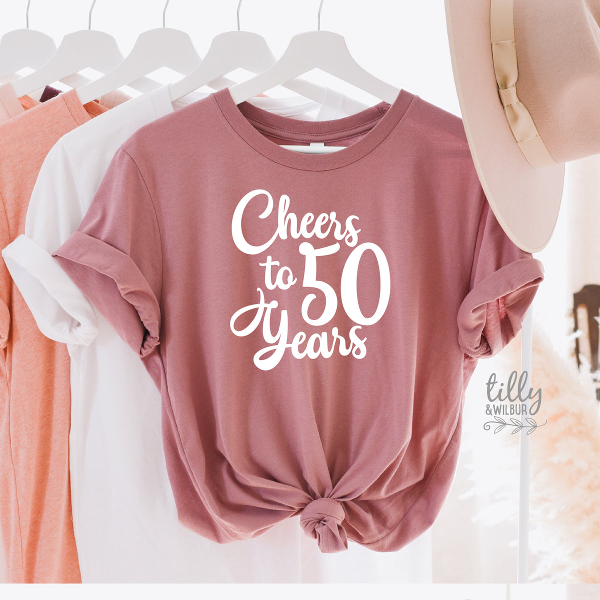 Cheers To 50 Years (MORE COLOURS &amp; STYLES)