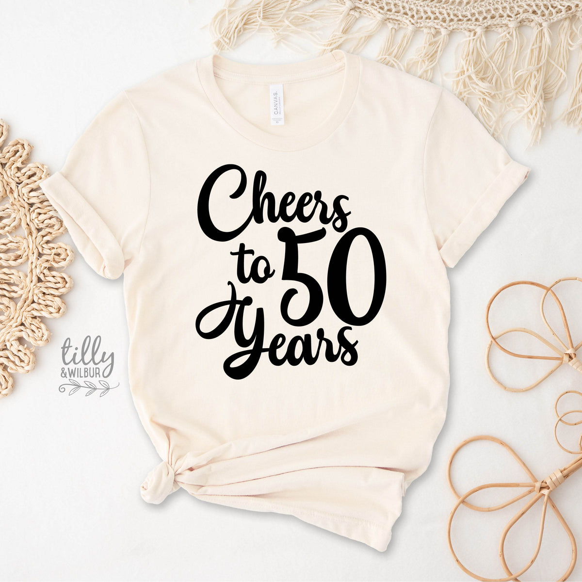Cheers To 50 Years (MORE COLOURS &amp; STYLES)