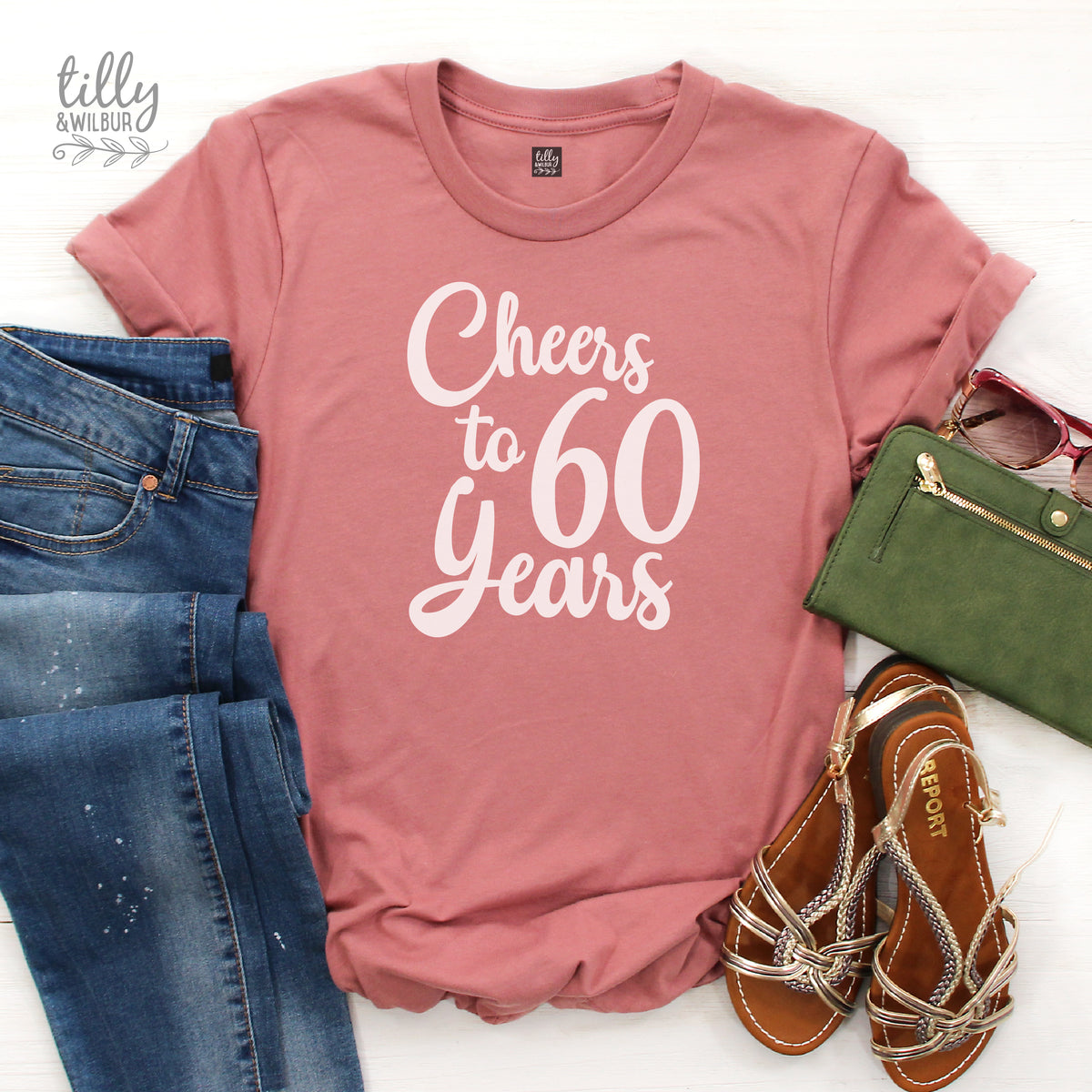 Cheers To 60 Years (MORE COLOURS &amp; STYLES)