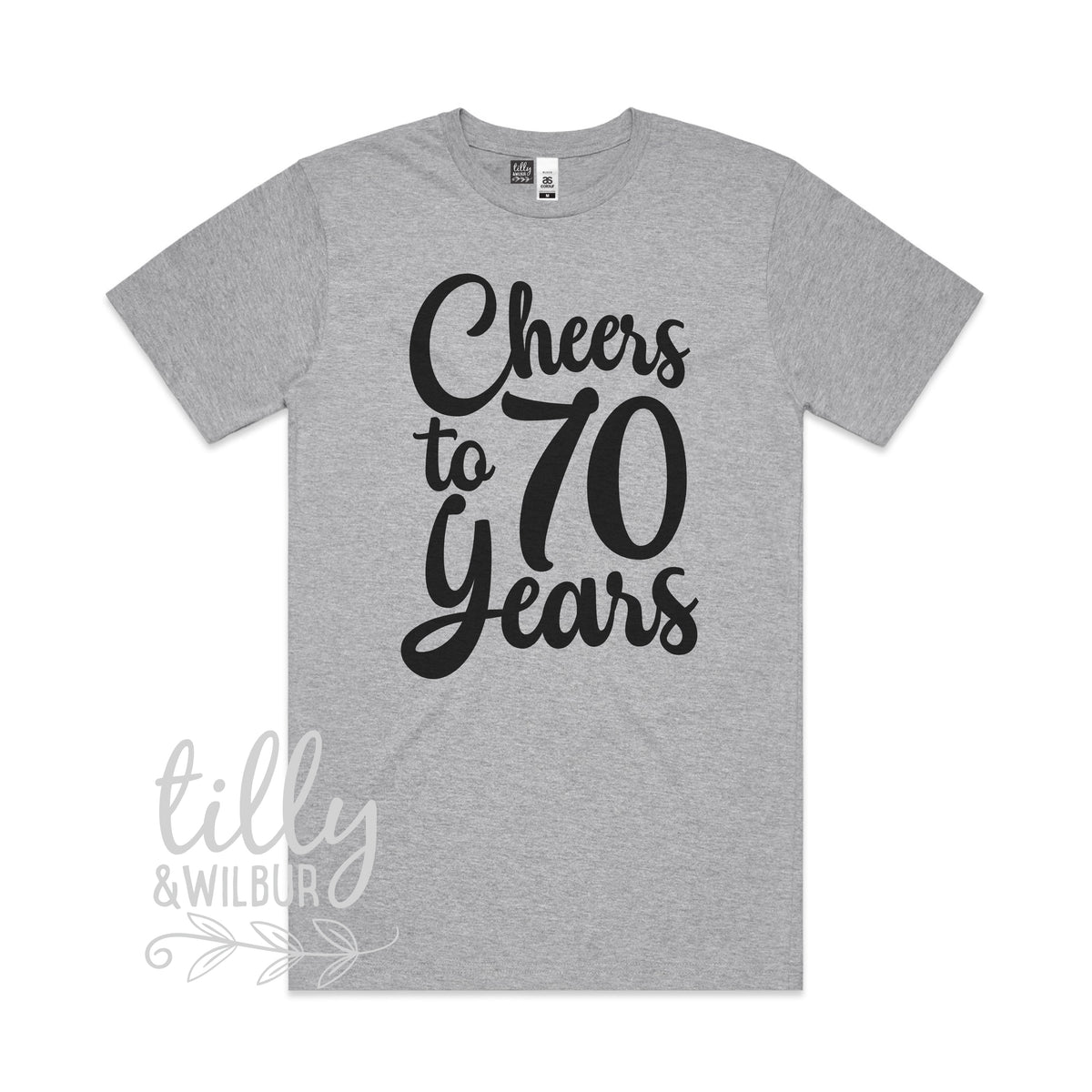 Cheers To 70 Years (MORE COLOURS &amp; STYLES)