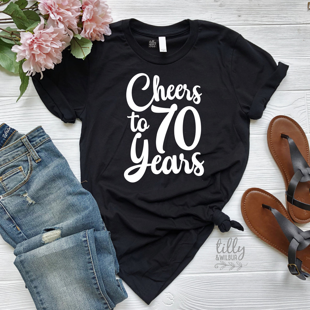 Cheers To 70 Years (MORE COLOURS &amp; STYLES)