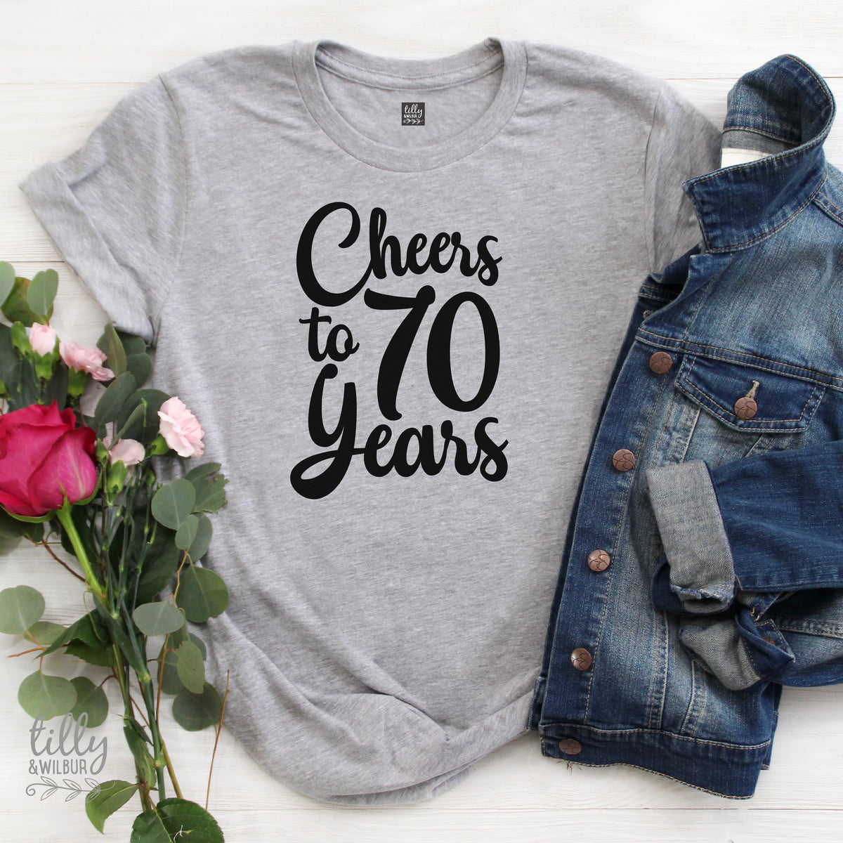 Cheers To 70 Years (MORE COLOURS &amp; STYLES)
