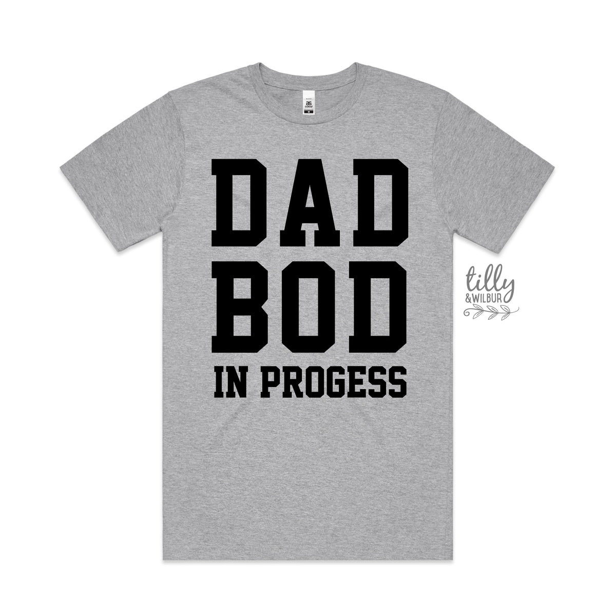 Dad Bod In Progress T-Shirt - Funny New Dad Gift