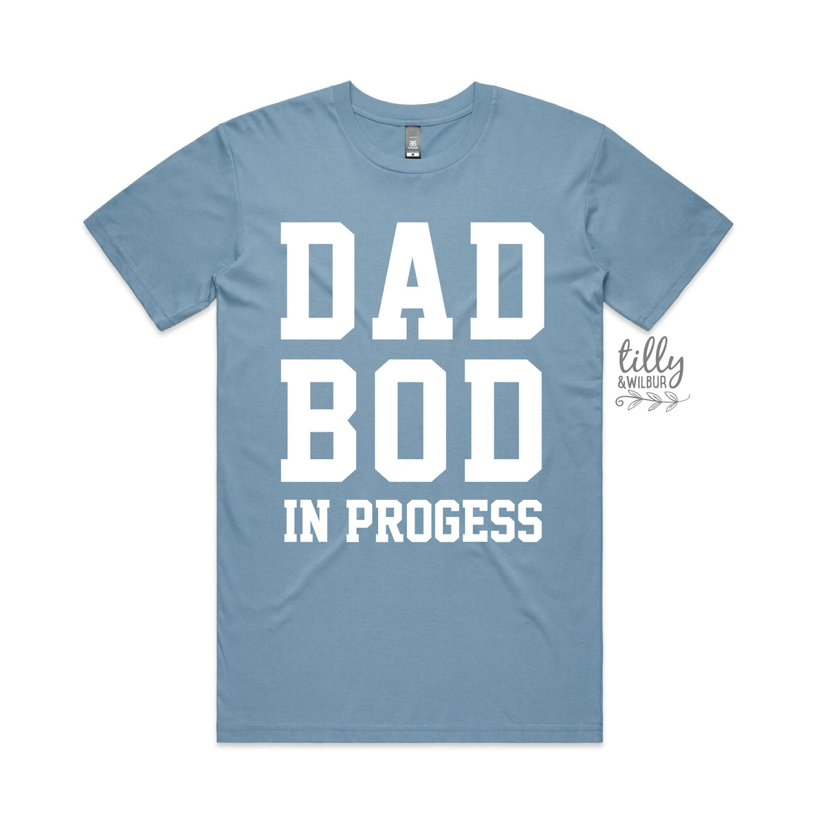 Dad Bod In Progress T-Shirt - Funny New Dad Gift