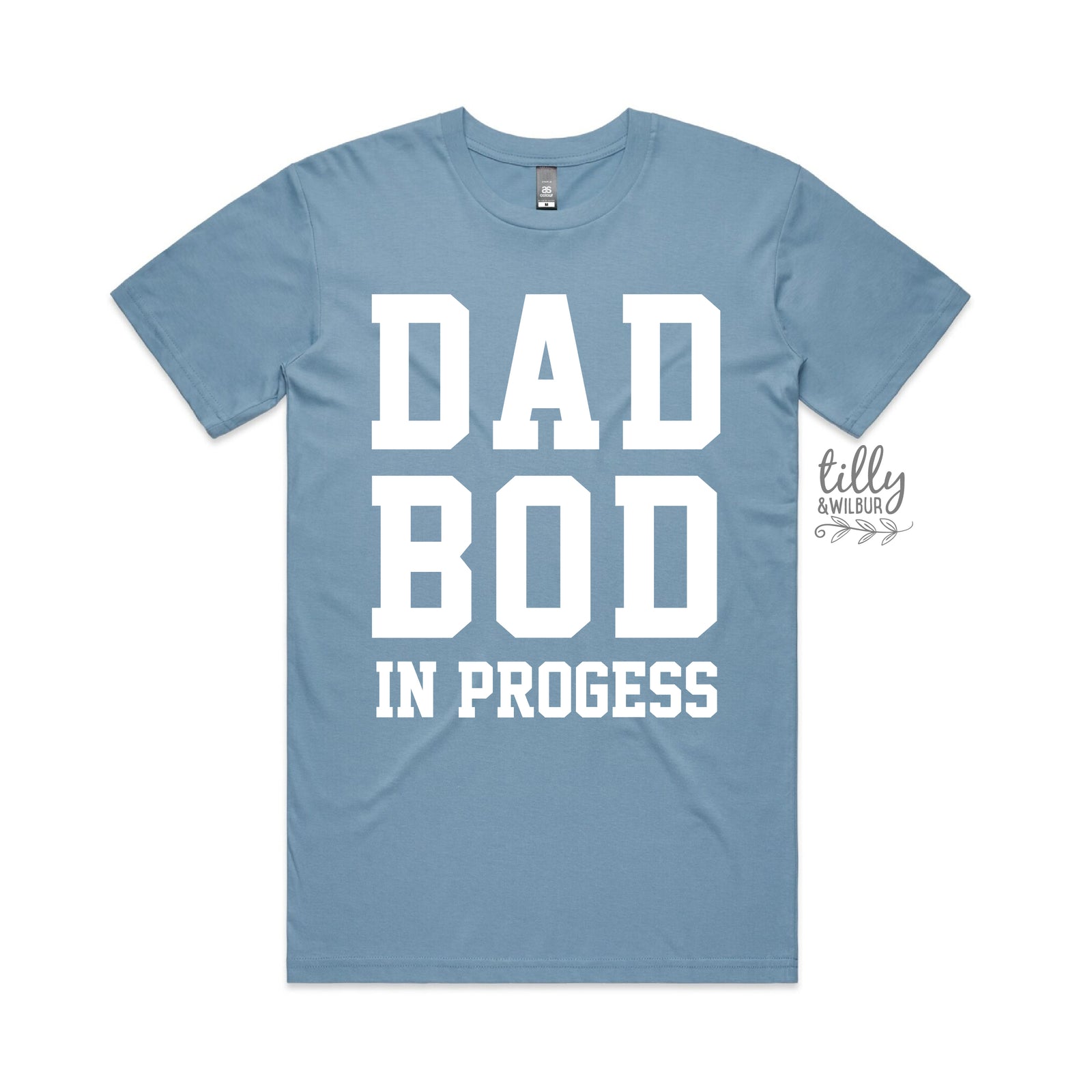Dad Bod In Progress T-Shirt - Funny New Dad Gift