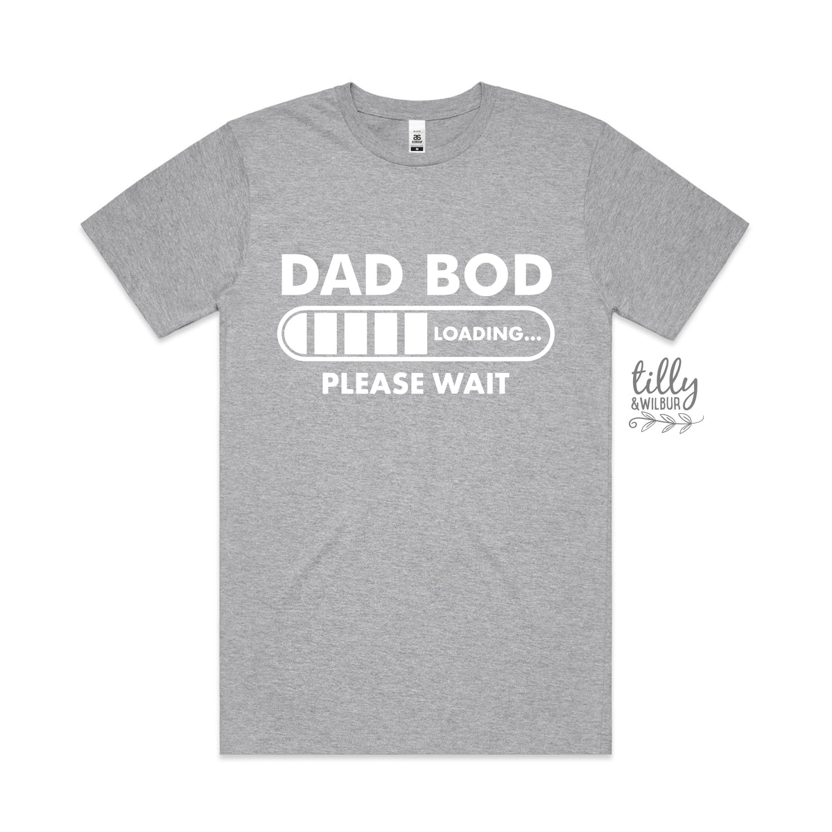 Dad Bod Loading Please Wait T-Shirt - Funny Dad Gift