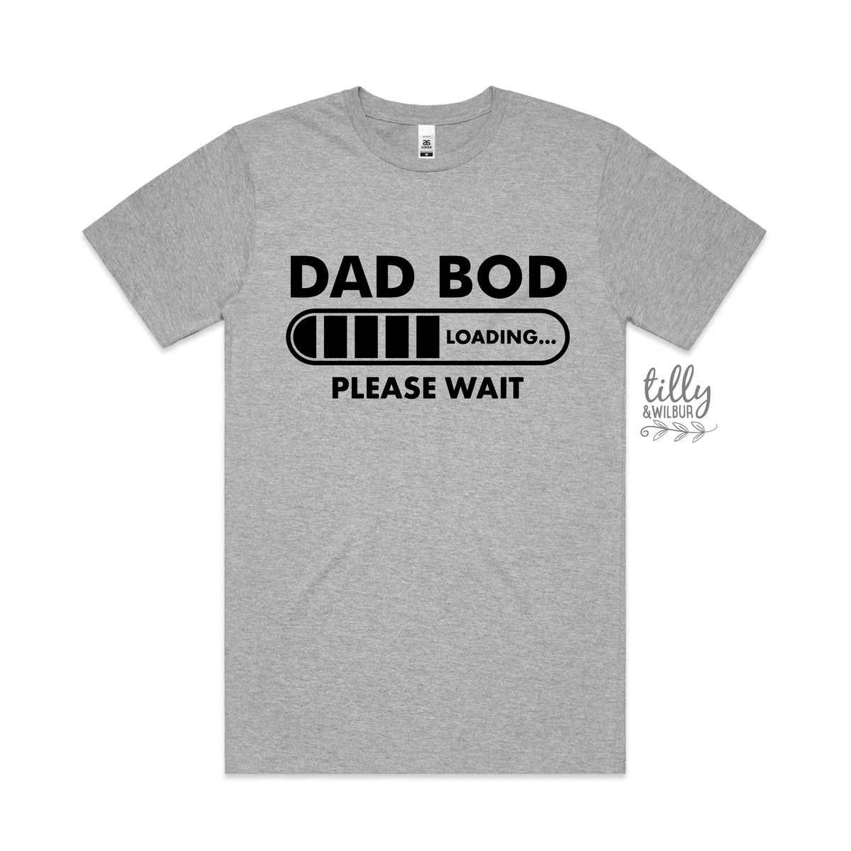 Dad Bod Loading Please Wait T-Shirt - Funny Dad Gift