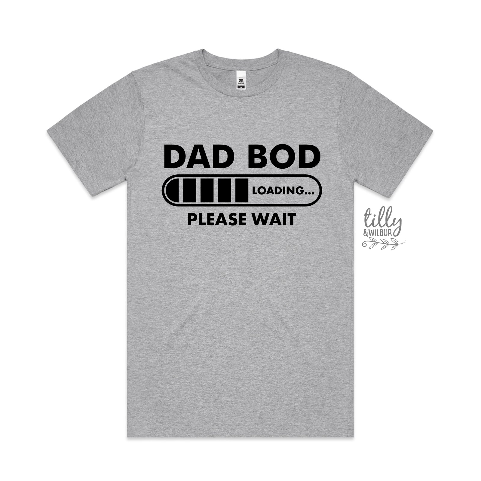 Dad Bod Loading Please Wait T-Shirt - Funny Dad Gift