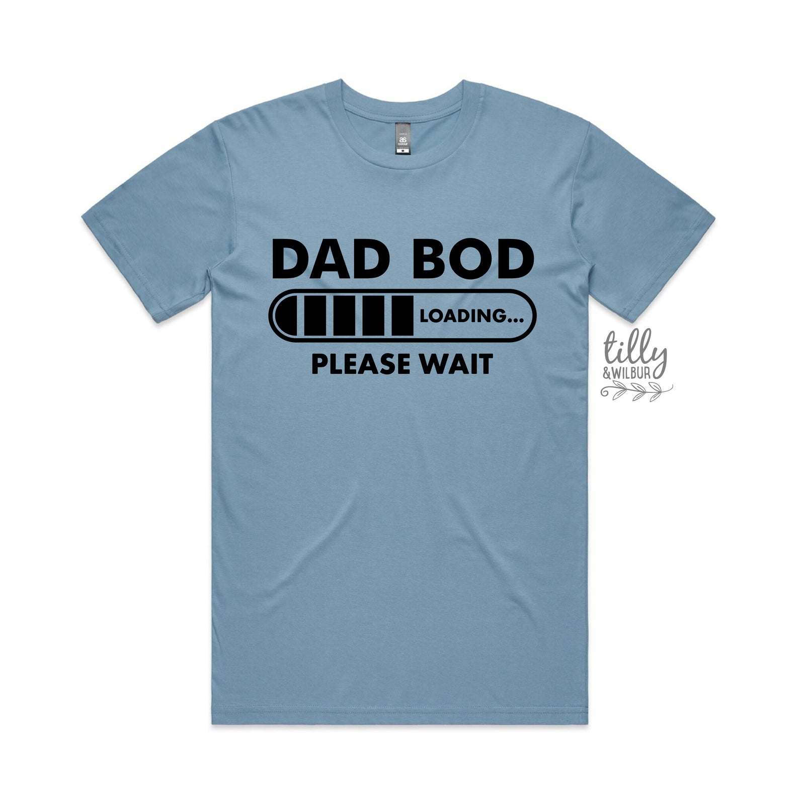 Dad Bod Loading Please Wait T-Shirt - Funny Dad Gift