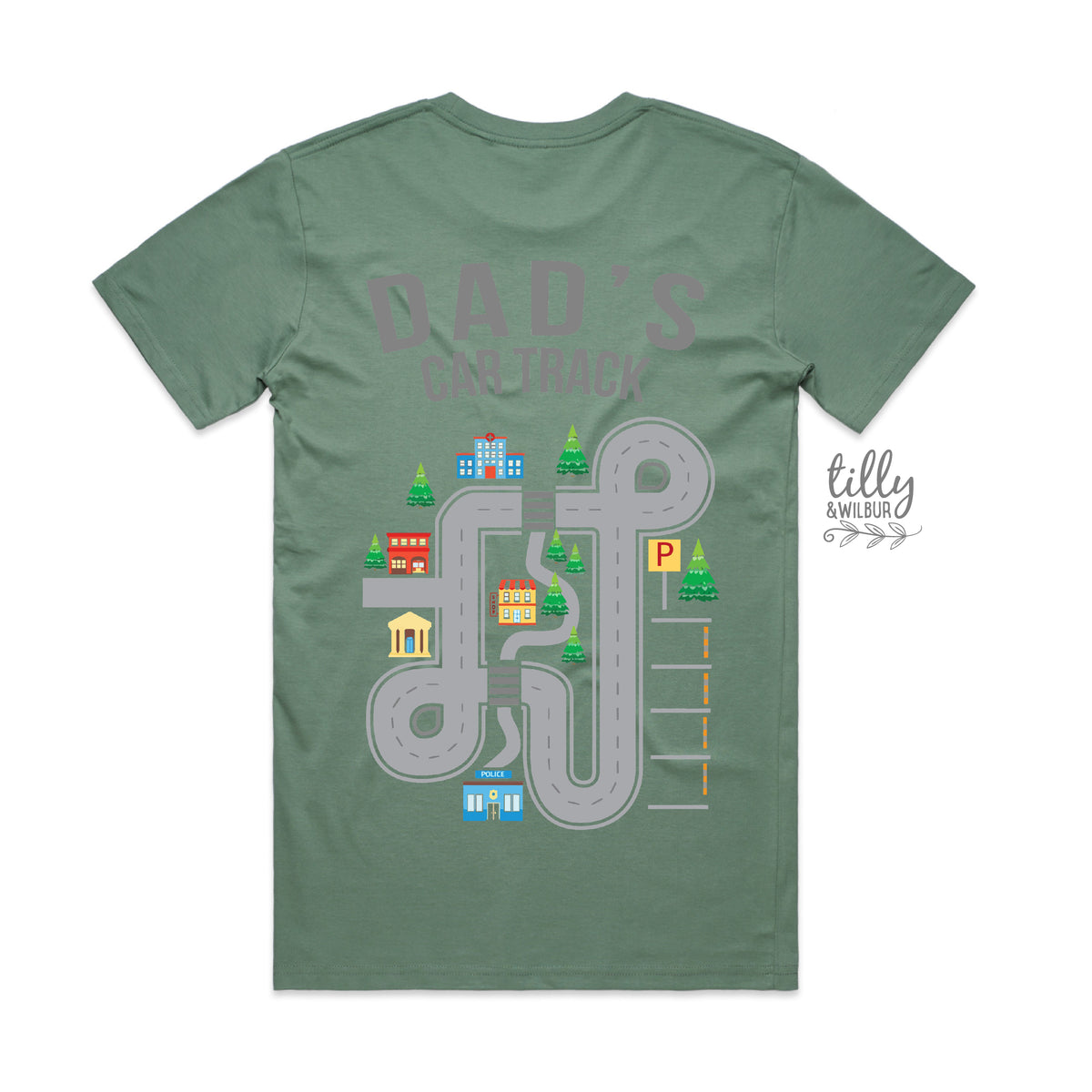 Dad&#39;s Car Track (MORE COLOURS &amp; STYLES)