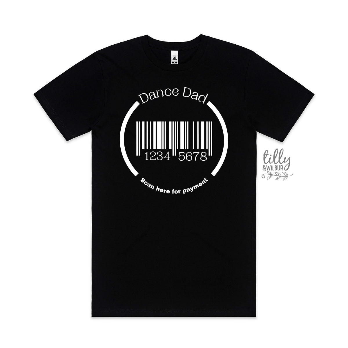 Dance Dad Barcode (MORE COLOURS &amp; STYLES)