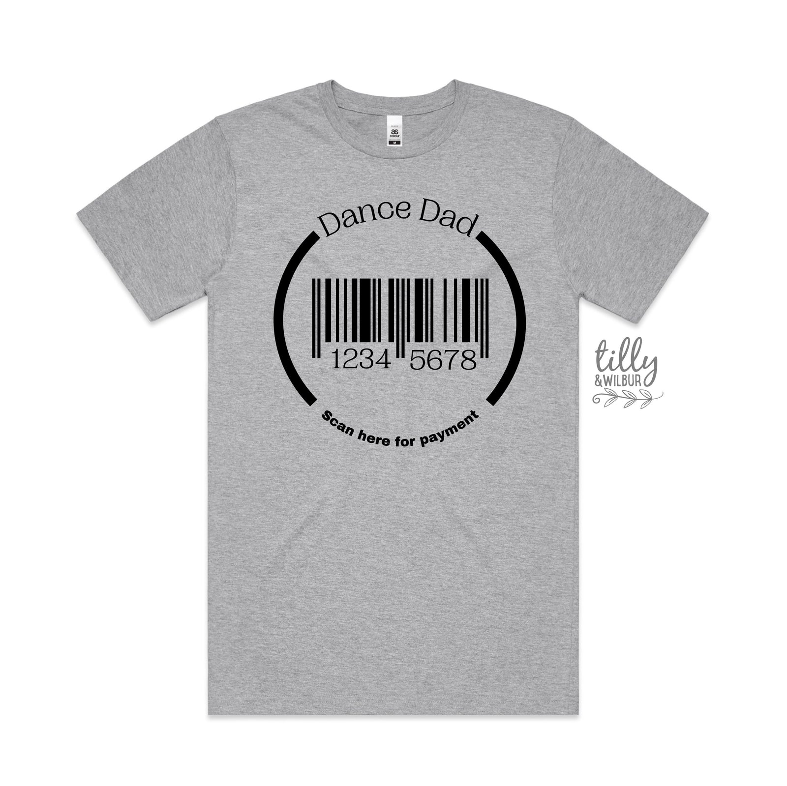 Dance Dad Barcode (MORE COLOURS & STYLES)