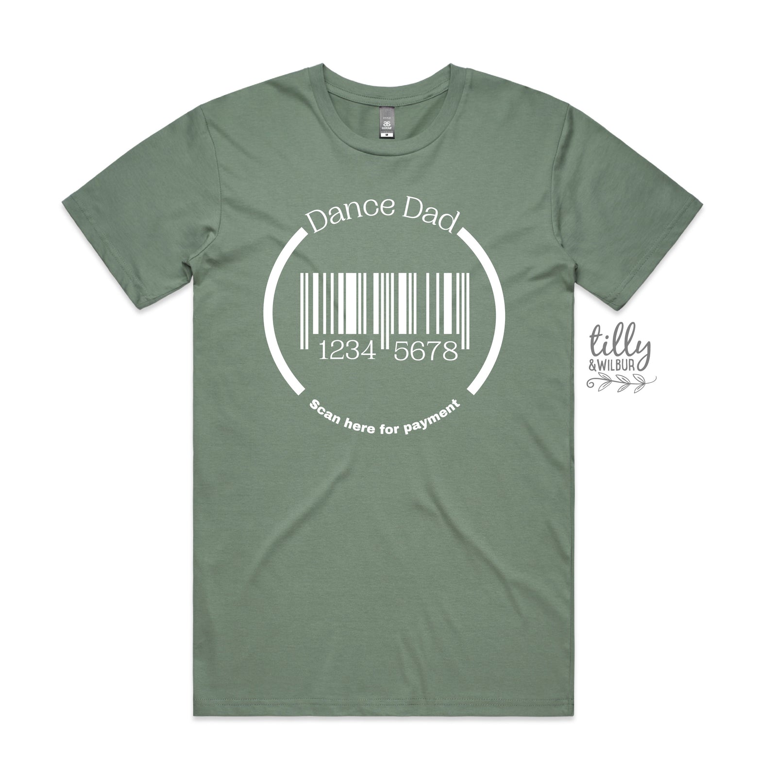 Dance Dad Barcode (MORE COLOURS & STYLES)