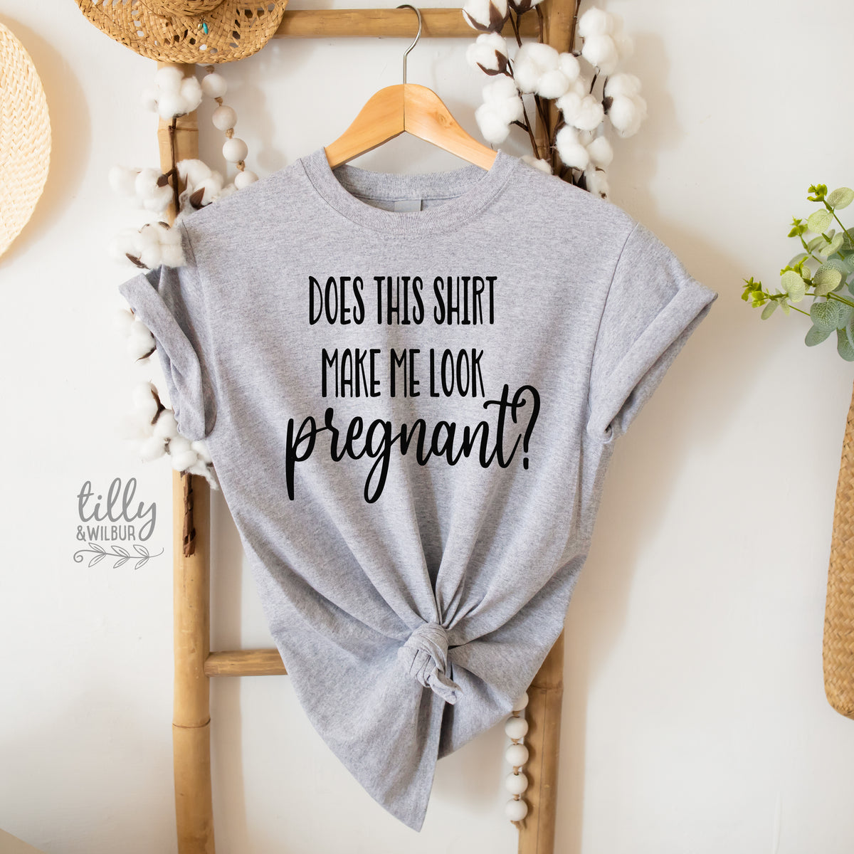 Does This T-Shirt Make Me Look Pregnant?